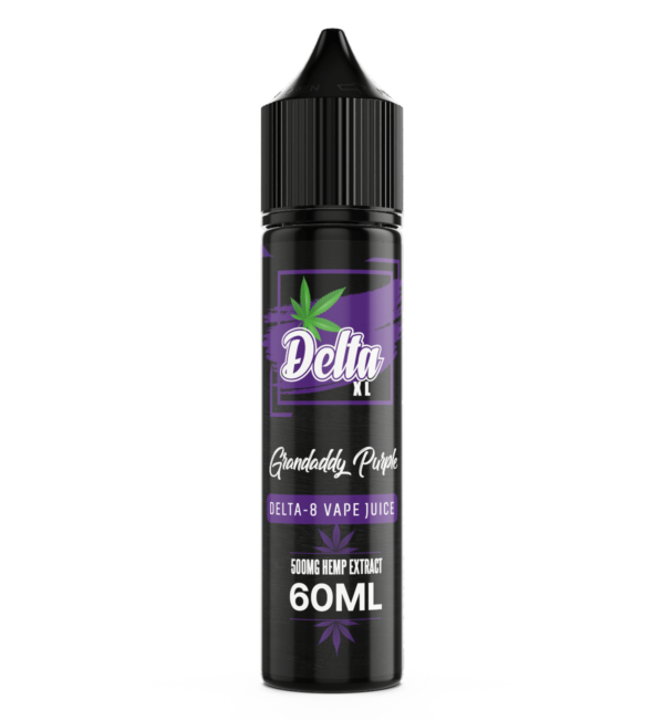 delta 8 vape juice 500mg granddaddy purple 60ml delta xl 1