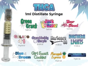 THCA Distillate Syringe 1ml